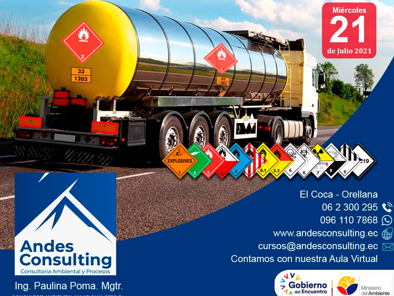 Curso Básico Obligatorio para Conductores de vehículos Transporte de Materiales Peligrosos