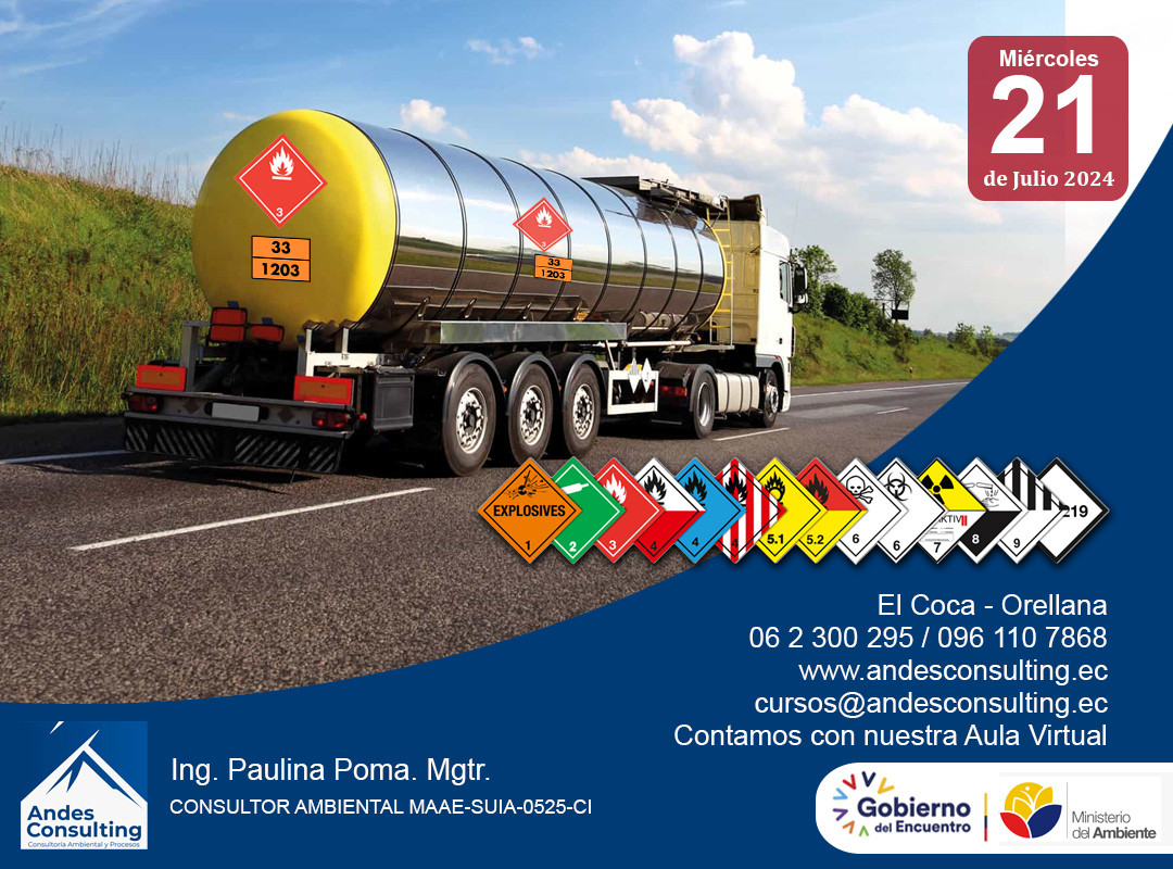 Norma Técnica Ecuatoriana NTE INEN 2266:2013 Transporte, Almacenamiento y Manejo de Materiales Peligrosos