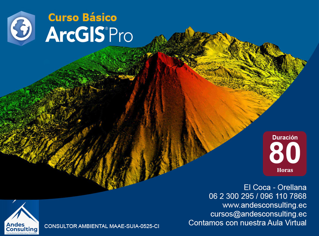 Sistemas de Información Geográfica con ArcGis Pro.